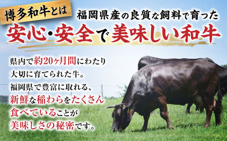 博多和牛モモ・ウデ焼肉用(お肉ソムリエ開発焼肉のたれ付)＜富士商株式会社＞那珂川市[GEY003]