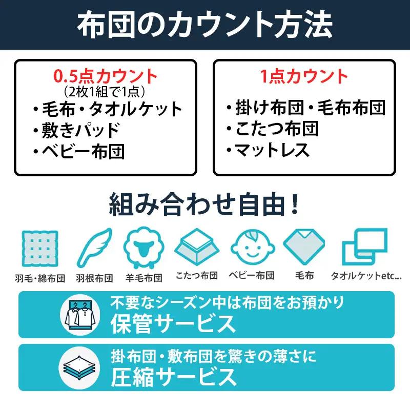 オーガニック掛布団クリーニング 3点パック 保管・圧縮付き 【中バッグコース 保管・圧縮付き 丁寧 丸洗い セミダブル 掛け布団 寝具 こたつ 丸洗い クリーニング シーツ 高品質ヤマトヤクリーニング
