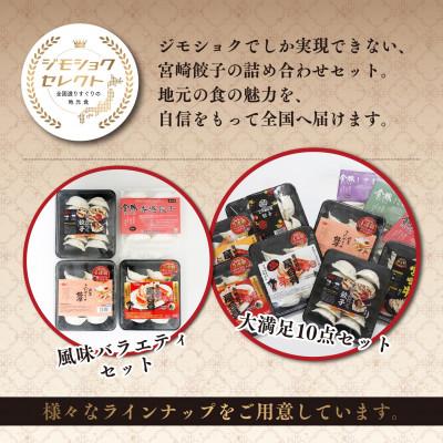 ふるさと納税 宮崎市 宮崎餃子　大満足10点セット |  | 03