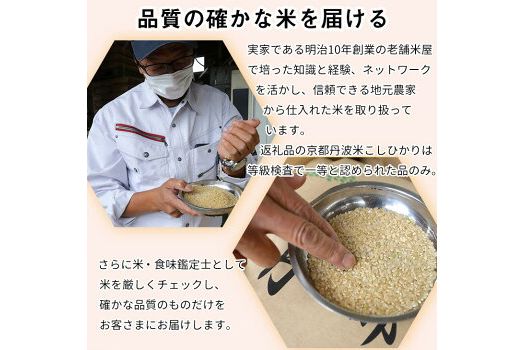 【定期便】令和6年産 新米 訳あり 京都丹波米10kg(こしひかり5kg・きぬひかり5kg)×6回 計60kg◇ 6ヶ月 米 6回定期便 コシヒカリ・キヌヒカリ 各5kg ※精米したてをお届け ※北海道・沖縄・離島への配送不可※2024年10月上旬以降順次発送予定