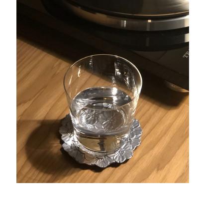 ふるさと納税 高岡市 【高岡銅器】フラワーコースター桜　シルバー |  | 02