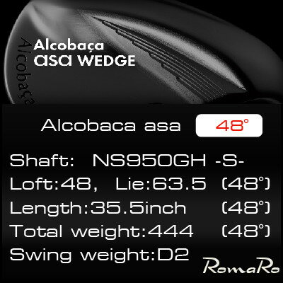 【ふるさと納税】RomaRo Alcobaca asaWedge NS950GH S 48° カラーマゼンタVer.【1571721】