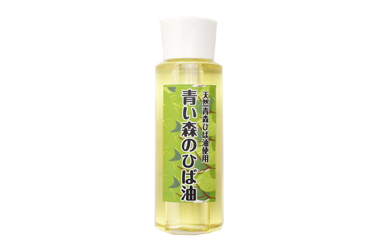 青森天然ひば精油 100ml×1本 ヒノキチオール入り 希釈用スプレーボトル付き