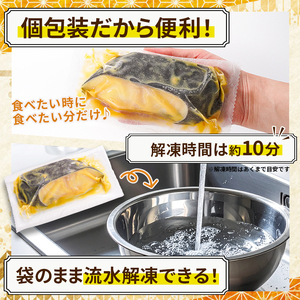 a12-197　銀鱈西京味噌漬け（約110g×6切れ）