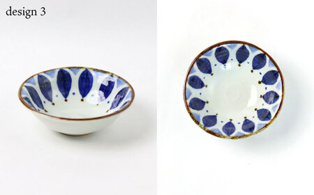 【波佐見焼】ブルーフラワーシリーズ ボウルS 4個セット 小鉢 食器 皿【翔芳窯】[FE278] 波佐見焼