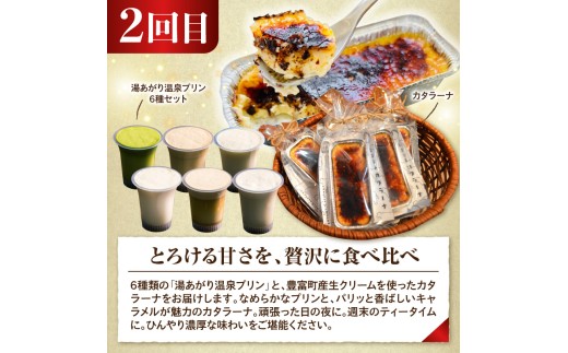 【4か月定期便】とよとみ牛乳を味わい尽くす定期便（ 北海道 豊富町 ミルク 乳製品 スイーツ アイス プリン ジェラート ソフトクリーム バター スコーン カタラーナ 詰め合わせ お取り寄せ 酪農 ）