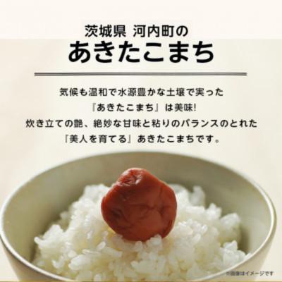 ふるさと納税 河内町 【令和8年産】河内町産あきたこまち 精米 20kg(10kg×2袋) |  | 01