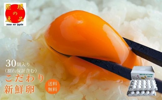 九十九里ファームこだわりたまご贈答用30個～あおい海・みどりの里～《白玉》 30個 たまご 卵 玉子 タマゴ 卵かけご飯 新鮮 旨み 甘み 贈答用 贈答 ギフト 贈り物 千葉県 匝瑳市