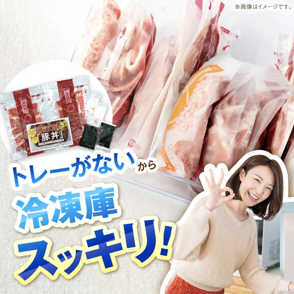 【6回定期便】豚丼セット計6人前 藤井ファーム[AWAF014]