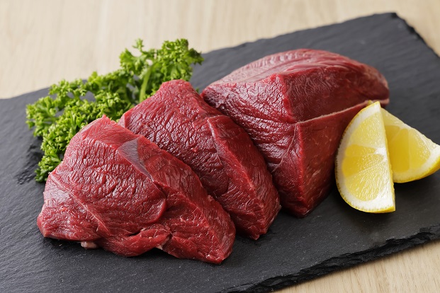 鶴居村 鹿肉 ジビエ エゾ鹿モモ肉ブロック　400g×2パック