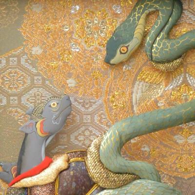 ふるさと納税 野田市 押絵伝統工芸品　玄武　大 |  | 02