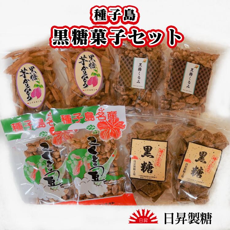 【ふるさと納税】種子島 黒糖菓子セット