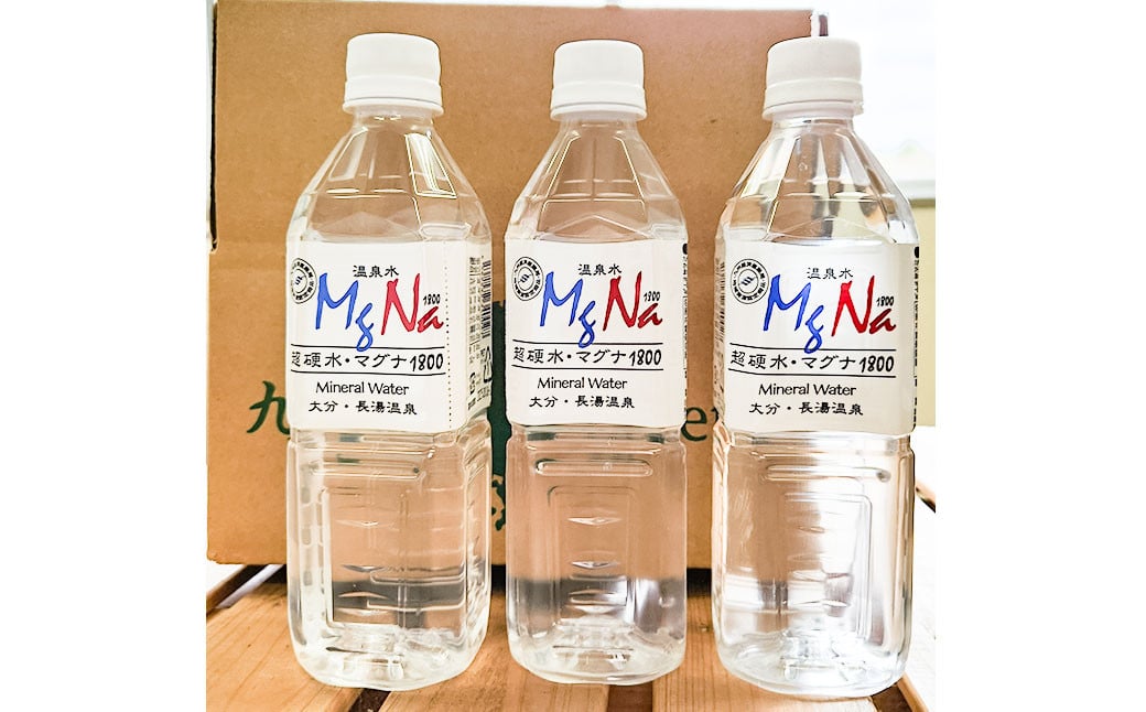 【2ヶ月定期便】 竹田の水セット 「マグナ1800」 500ml×10本 ・ 「竹田湧水」 500ml×10本