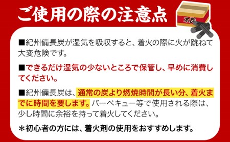 紀州備長炭 訳あり 約4kg 望商店 《30日以内に順次出荷(土日祝除く)》 和歌山県 日高川町 備長炭 紀州備長炭 炭 約4kg 高級白炭 BBQ 焼肉 炭火焼き キャンプ レジャー 囲炉裏 国産 