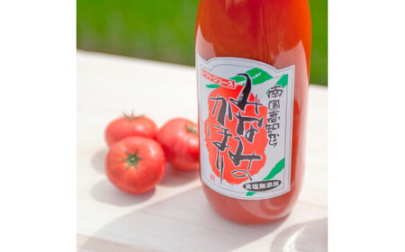 【池トマト】みなみのかほり 1000ml×6本セット トマトジュース 食塩無添加 1本にトマト約15個分使用 糖度6.5度以上 トマト 100％ジュース ドリンク