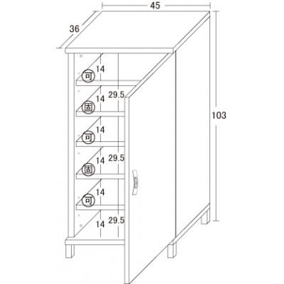 ふるさと納税 海南市 ワンドアシューズボックス |  | 02