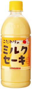サンガリア　こだわりのミルクセーキ　500ml　24本入【igge0019】