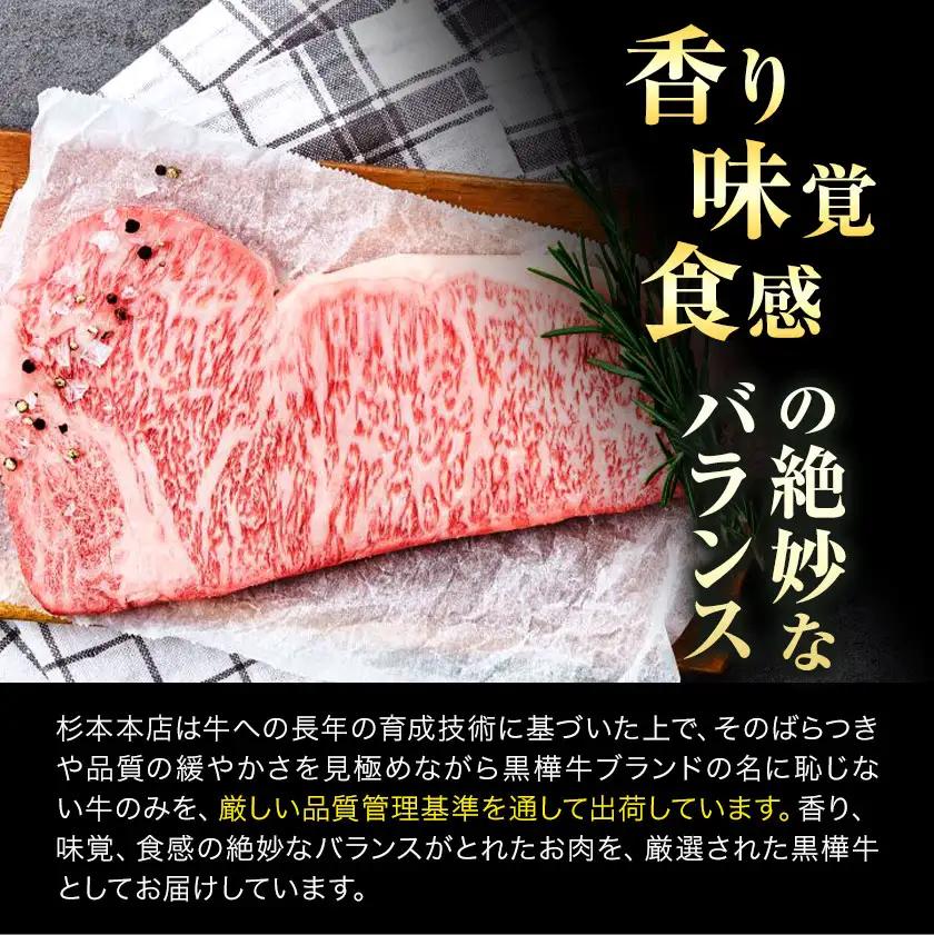 くまもと黒毛和牛 黒樺牛 A4～A5等級 肉厚サーロインステーキ 600g 株式会社杉本本店 《90日以内に出荷(土日祝除く)》熊本県 菊池市 特大 牛肉 牛 肉厚 お肉 ステーキ 黒毛和牛 国産 九