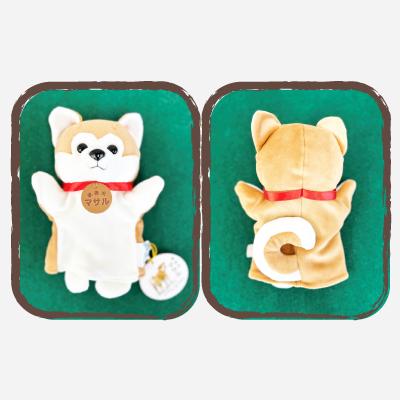 ふるさと納税 大館市 秋田犬マサル　ハンドパペット(ポリスパン)2個セット　 |  | 02