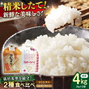 【ふるさと納税】【新米：令和6年産】特別栽培米 コシヒカリ2kg・環境こだわり米 ミルキークイーン 2kg (計4kg） 滋賀県長浜市/株式会社TPF [AQCQ001] 米 お米 白米 新米 4kg ※着日指定不可