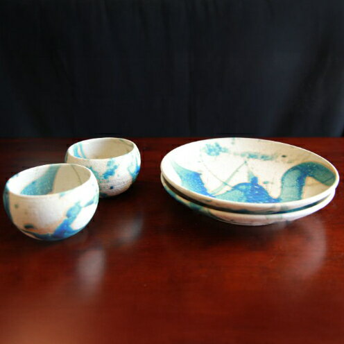 【ふるさと納税】【志陶房】プレート21・ボウル（小）各2個セット