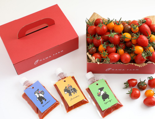 
香TOMATOスペシャリテBOX<OGAWA　FARM>
