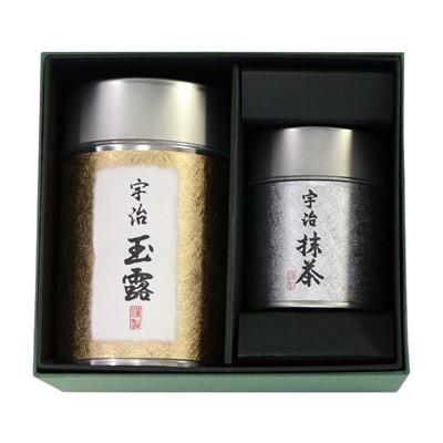 ふるさと納税 宇治市 【宇治茶商厳選】抹茶(30g)・玉露(80g)セット |  | 02