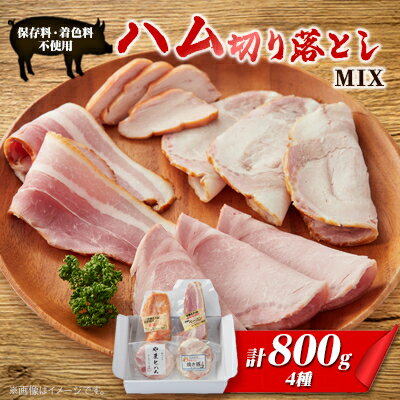 【ふるさと納税】ゴールド・シー食品　ハム切り落としMIX【配送不可地域：離島】【1284849】