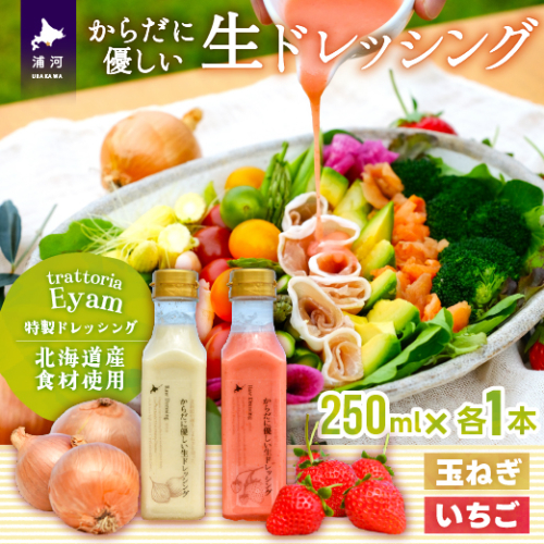 【贈答用】からだに優しい『生ドレッシング』ギフトボックス 2本セット[52-1325]