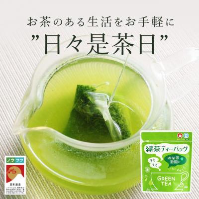 ふるさと納税 錦江町 緑茶ティーバッグ【ノウフクJAS認証茶】(5g×10p) No.054-1
