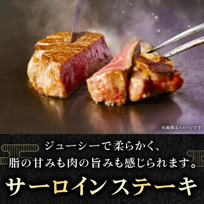サーロイン ステーキ 計500g[QBD011]牛肉 国産 長崎和牛 サーロインステーキ