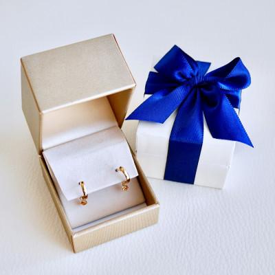 ふるさと納税 昭和町 K18(18金) 2WAY 地金 シトリン フープピアス(直径10mm) 保証書付 SMK-5249 |  | 03