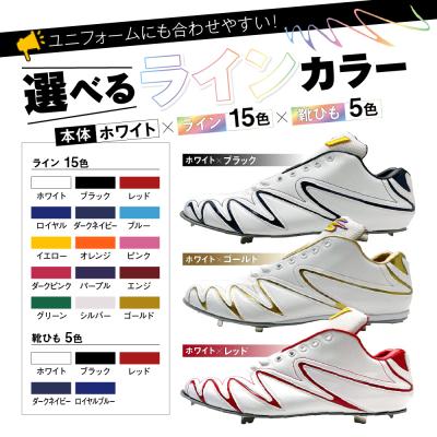 ふるさと納税 三宅町 一般 向け 野球 スパイク(Blast3/4カット)カラーオーダー 革 ソール ジャガーズ創工 |  | 01