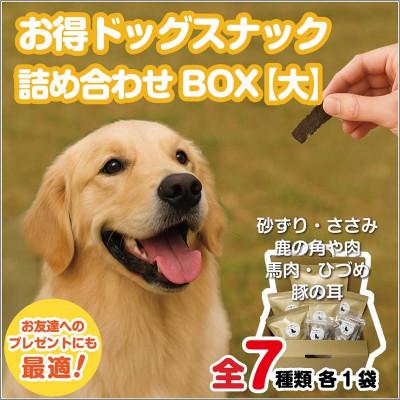 ふるさと納税 中間市 ドッグスナック詰め合わせBOX【大】