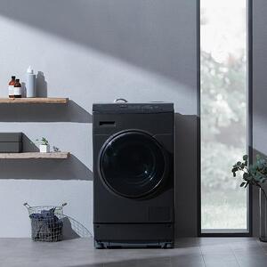 ドラム式洗濯乾燥機 アイリスオーヤマ FLK852-B 8.0kg / 5.0kg ブラック 【洗濯機 洗濯乾燥機 ドラム式 洗濯機 乾燥機 一人暮らし 温水洗浄 節水 家電 生活家電 新生活 贈り物