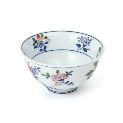 源右衛門窯 染錦小花散し 器 食器 お茶碗 飯碗 ごはん 茶碗 小鉢 小花 有田焼 お茶碗 手描き お茶碗 伝統 お茶碗 工芸 お茶碗 A55-107_イメージ4