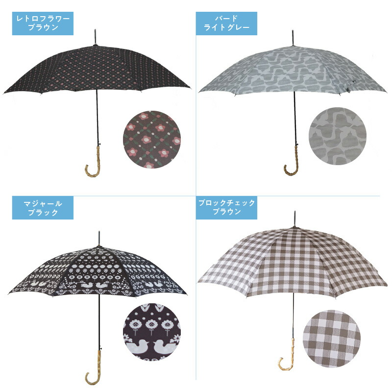 ジャンプ長傘 日傘 雨傘 晴雨兼用傘 紫外線カット［096A18］_イメージ5