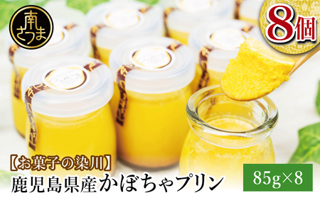 【野菜スイーツ】鹿児島県産かぼちゃプリン85g×8個 お菓子 特産品 パンプキン スイーツ デザート 手作り 洋菓子