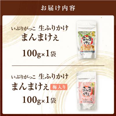 ふるさと納税 羽後町 いぶりがっこ生ふりかけ(プレーン・梅入り)×各1袋[No.5325-0685] |  | 01