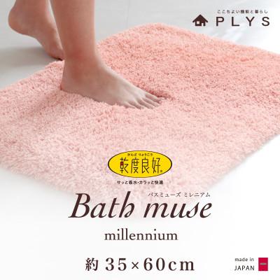 ふるさと納税 海南市 乾度良好(R)バスミューズミレニアムバスマット　35×60cm　P