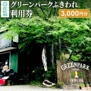 【ふるさと納税】グリーンパークふきわれ利用券 3000円分