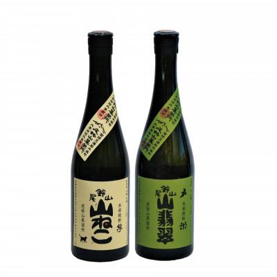 ふるさと納税 木城町 焼酎尾鈴山(山ねこ1本・山翡翠1本)　各720ml