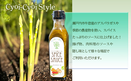 調味料 アスパラガス スパイスソース 3本(1本あたり200ml) 