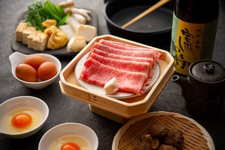 和牛 奈良の恵みの大和牛上すき焼き3-4人セット| 肩ロース600g fjn02