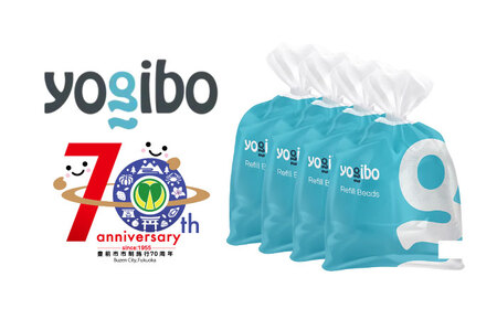 【3000g】Yogibo 補充ビーズ　（750g×4）【豊前市制施行70周年記念】《豊前市》【株式会社Yogibo】 [VDI007]