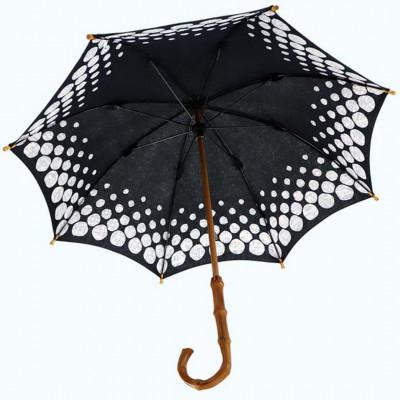 ふるさと納税 田原本町 傘 長傘 日傘 レディース 藍染め 麻100% 手捺染 UV防止 523201 日本製 藍色 |  | 02