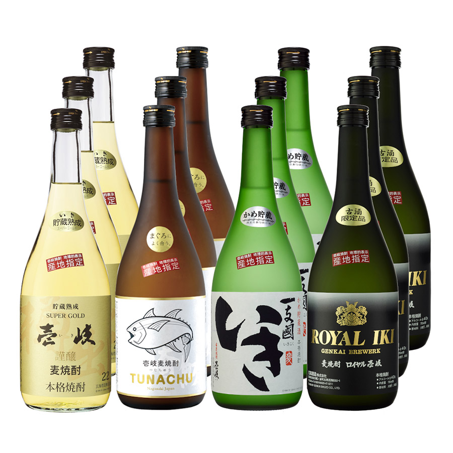 玄海酒造飲み比べ　4種12本セット