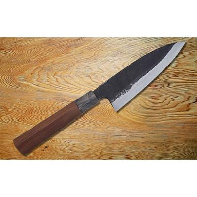 ふるさと納税 須崎市 【土佐打刃物】黒打ち舟行型万能包丁5寸(白鋼) |  | 01