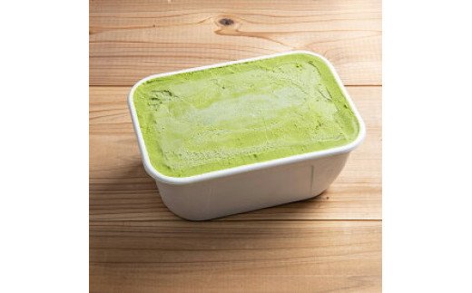 V6213_【2026年6月以降配送】【業務用サイズ】プレミアムジェラート／濃い抹茶 2000ml／2リットル業務用 2L アイス／ ゆあさジェラートラボラトリー