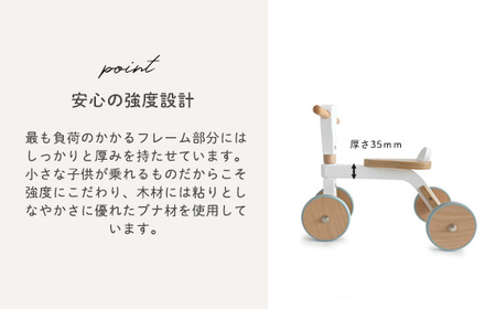 No.138-03 ファーストウッディバイク（シーグリーン） KWNBV074